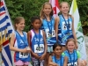 2 members of girls relay team silver medalists