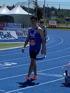 Mark Molina at U20 Canadian Championships 2022